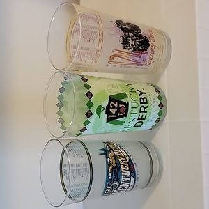 Three Derby Glasses